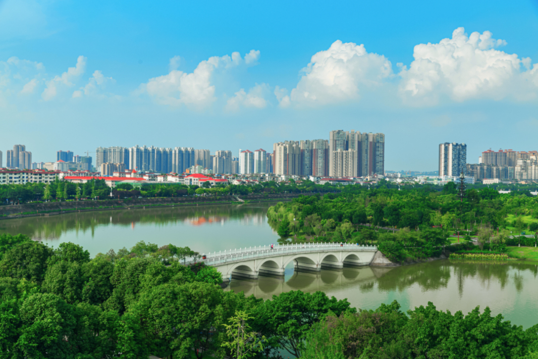 東坡城市濕地。崔宗喜 攝