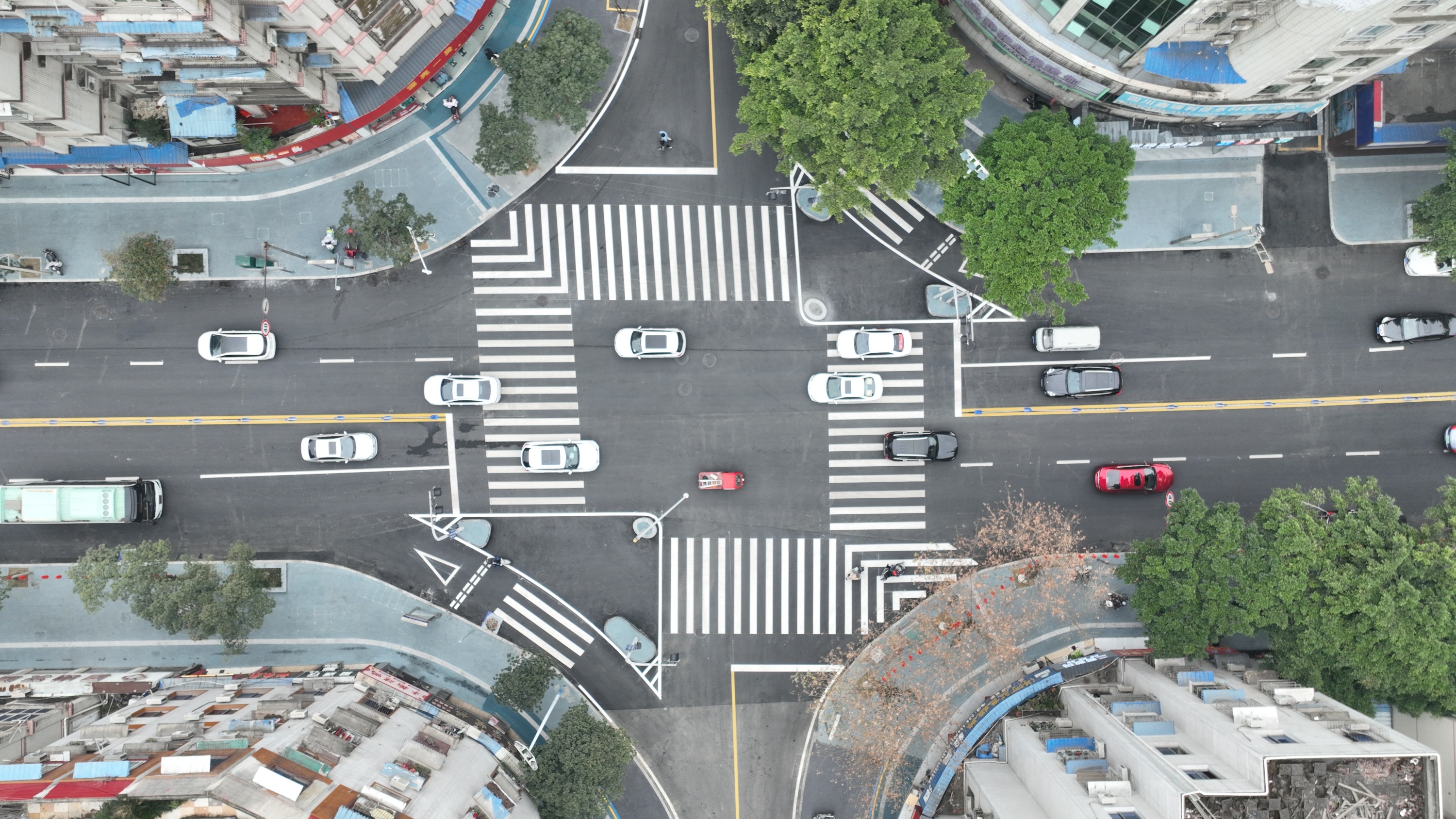 改造后的大北街路口。